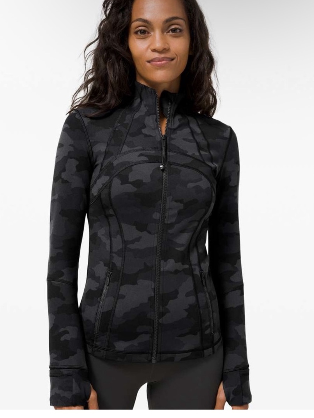 Lululemon Camo Define Zip-up jacket